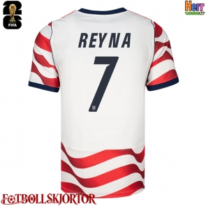 Förenta stater Giovanni Reyna #7 Hemmatröja VM 2026 Kortärmad